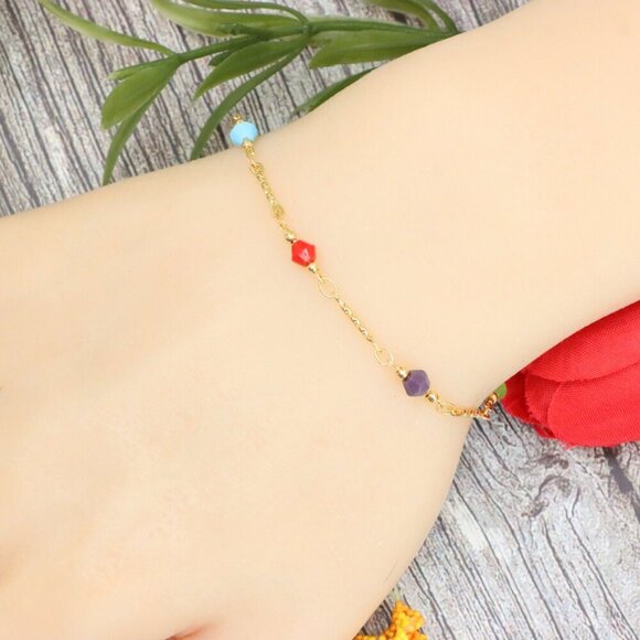 "Trendy Handmade Bracelet – A Stylish Gift for Women & Girls, MAR091551 - Picture 4 of 10